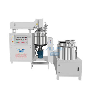 เครื่องผสมอัตโนมัติระบบไฮดรอลิก 100 ลิตร พร้อมมอเตอร์ AC วัสดุ SUS316L สำหรับเครื่องสำอาง เคมีภัณฑ์ โลชั่น ครีม และยาขี้ผึ้ง - Product Image 1