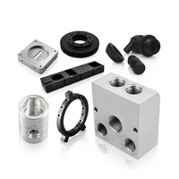 Pièces de pompe hydraulique pour atelier d'usinage, pièces usinées CNC de précision sur mesure en acier inoxydable et aluminium avec surface anodisée
