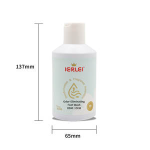 IERLEI OEM/ODM Eliminador de <span class=keywords><strong>Olor</strong></span> y Mal <span class=keywords><strong>Olor</strong></span> de <span class=keywords><strong>Pies</strong></span>, Amigable con la Piel, Detiene la Transpiración, Lavado de <span class=keywords><strong>Pies</strong></span> Perfumado Antibacteriano de 300 ml - Product Image 2