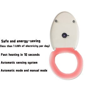 Asiento de Inodoro Inteligente Moderno con Calefacción y Sensor Automático, Tapa de Inodoro Eléctrica Calefactada Segura y de Ahorro Energético - Product Image 2