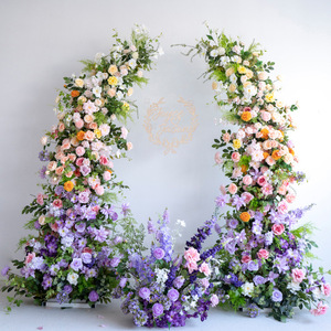 Decoración de Fondo para Bodas, Flores Artificiales para Escenario de Boda, Arco de Flores para Ventana, Arco de Flores para Fiestas - Product Image 4