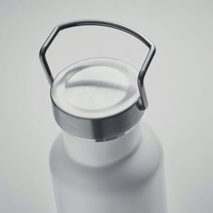 Thermos en acier inoxydable personnalisé avec logo, 500 ml, double paroi, fond en liège, bouteille d'eau portable pour l'extérieur, cadeau, sport, fitness - Product Image 5
