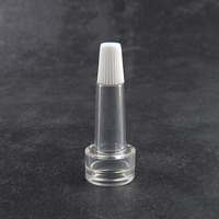 Vente en gros 13mm 20mm bouchon de distributeur d'ampoules séparateur transparent bouchons compte-gouttes tête poudre lyophilisée emballage liquide de soins de la peau