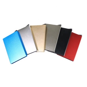 Ví đựng thẻ ngân hàng chống quét RFID bằng hợp kim nhôm, kiểu dáng sang trọng, tự động bật lên - Product Image 1