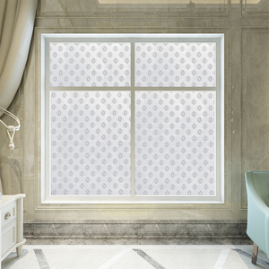 <span class=keywords><strong>Film</strong></span> adhésif statique pour fenêtre, motif écailles de coquille Saint-Jacques, <span class=keywords><strong>film</strong></span> décoratif givré pour verre, amovible, pour salle de bain - Product Image 6