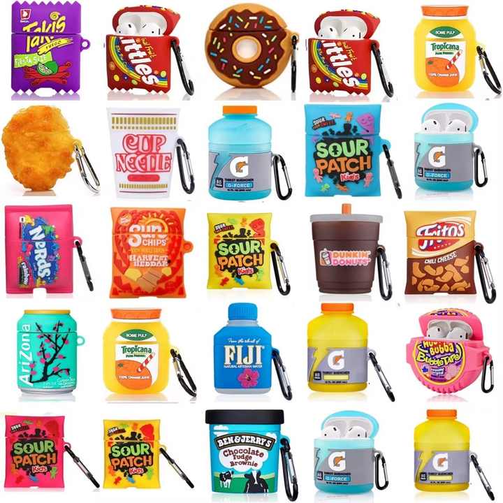 Earphones Sour Patch Airpod Case Creative Sour Gummy Design
