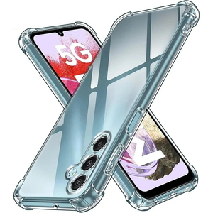 Pour Samsung Galaxy S24 S23 <span class=keywords><strong>S21</strong></span> FE S25 Plus Note 20 Ultra Luxe Antichoc <span class=keywords><strong>Silicone</strong></span> Transparent <span class=keywords><strong>Coque</strong></span> Souple <span class=keywords><strong>Coque</strong></span> Arrière Transparente - Product Image 1