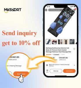 Colchón de airbag eléctrico de calor infrarrojo con vibración plegable OEM de fábrica Meiyang con masaje - Product Image 6