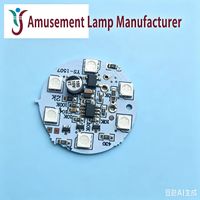 Tablero LED de colores AC24V, tablero de luz LED, tablero emisor de luz LED de colores, fuente de luz LED, cambio de color sincronizado