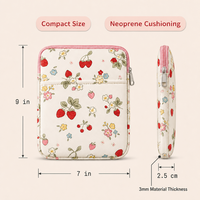 Pochette pour ordinateur portable en néoprène, imperméable, souple, avec fermeture éclair, personnalisable avec logo, sac intérieur de protection pour tablette, vente en gros