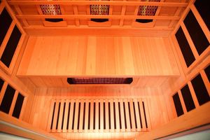Sauna de Infrarrojos Lejanos para 3 Personas, Estilo Moderno, Bajo EMF, Seca, Envío de Fábrica, OEM/ODM, con Control por Wifi - Product Image 5
