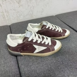 Designer Genuine Leather Sneakers Men Women <b>Star</b> Casual Vulcanized Lace-<b>Up</b> Walking Shoes Comfort Outsole Versatile Autumn Winter - Product Image 4