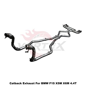 Sistema de Escape Electrónico con Válvulas Vortex Performance para BMW X5M X6M F85 F86 4.4T S63 V8 Sound - Product Image 3