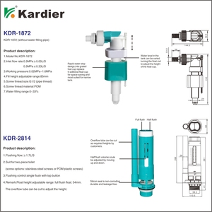 Van Xả Vệ Sinh Hai Đầu Xả Bồn Cầu - Product Image 5