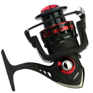 Nuevo 5,2: 1 14BB CNC Rock Wheel agua salada y Pesca de carpa carrete giratorio para River Lake Stream Fishing - Product Image 1