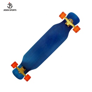 JIESEN Planche à roulettes en bois d'érable de 44 46 pouces de long Planche de danse Planche à roulettes Planche à roulettes Graphique personnalisée Planche à roulettes <span class=keywords><strong>Longboard</strong></span> - Product Image 6