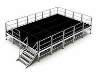 Scène modulaire, plateforme de scène événementielle certifiée TUV