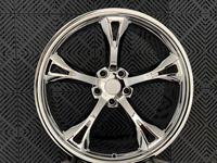 Nouvelle jante concave forgée triple polissage chromé sur mesure 5x130/5x120/6x139.7 en aluminium 25mm/30mm de 18 à 26 pouces pour Jeep Truck C10 – Garantie 5 ans