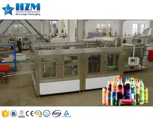 DXGF Carbonated Drink Filling and Sealing Machine / Washing Filling Capping Carbonated Soft Gas Soda Drink Production Line