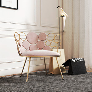 Estilo nórdico muebles para el hogar Base de oro moderna silla de Metal silla <span class=keywords><strong>pies</strong></span> princesa silla sofá pierna resto sofá - Product Image 4