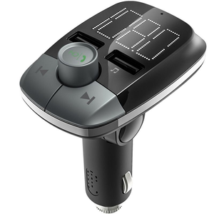 Lecteur MP3 de <span class=keywords><strong>voiture</strong></span> multifonctionnel 3-en-1 T50, émetteur <span class=keywords><strong>radio</strong></span> FM <span class=keywords><strong>Bluetooth</strong></span> avec double chargeur USB - Product Image 5