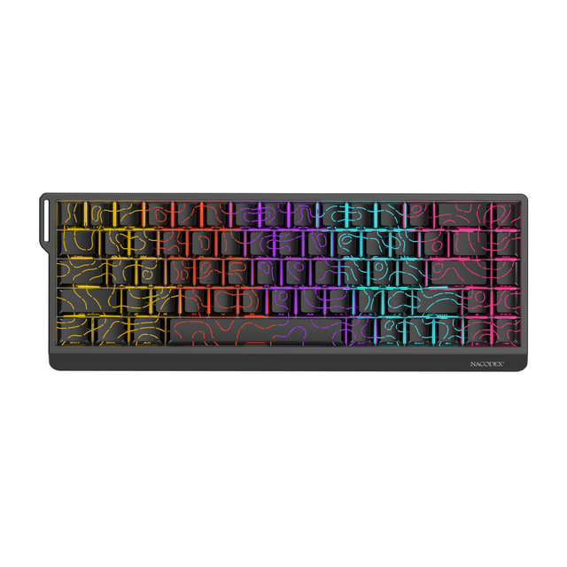 Ajazz NK68V2 Sleeve Mechanical Keyboard Wired 68Keys Hot-swap Compact Gaming Keyboards for WIN/IOS