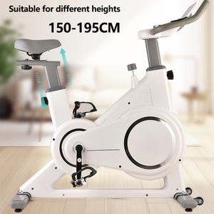 LADYGLOW, <span class=keywords><strong>bicicleta</strong></span> de <span class=keywords><strong>spinning</strong></span> magnética para interiores, <span class=keywords><strong>bicicleta</strong></span> de ejercicio para el hogar para gimnasio, bicicletas de ejercicio portátiles y extraíbles - Product Image 5