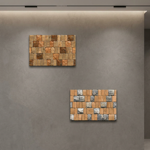 Conception gaufrée 300x450mm Carreaux muraux extérieurs en céramique. Mosaïque antidérapante colorée. Fournitures d'usine. Tailles: 30x45cm, 12x18 - Product Image 6
