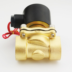 Válvula Solenoide de Agua JINEN Kim On 2W025 08 160 15 250 25 UW 15, Cuerpo Totalmente de Cobre, AC 220V, 0-1 MPa, Unidireccional - Product Image 2