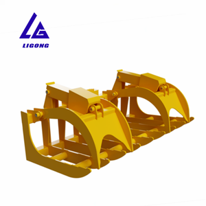 55-70 "Râteau à racines Clam Grappin <span class=keywords><strong>pour</strong></span> E35 Skid Steer Loader - Product Image 2