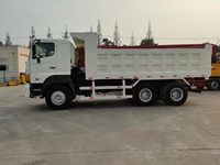 Camion à benne basculante HINO 700 6*4 10 roues d'occasion, prix bas, importé, original, en bon état de marche