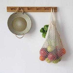 High Quality Eco-Friendly Mesh Tote Organic Cotton <b>Net</b> for Fruit Vegetables Reusable Shopping <b>Bag</b> - Product Image 4