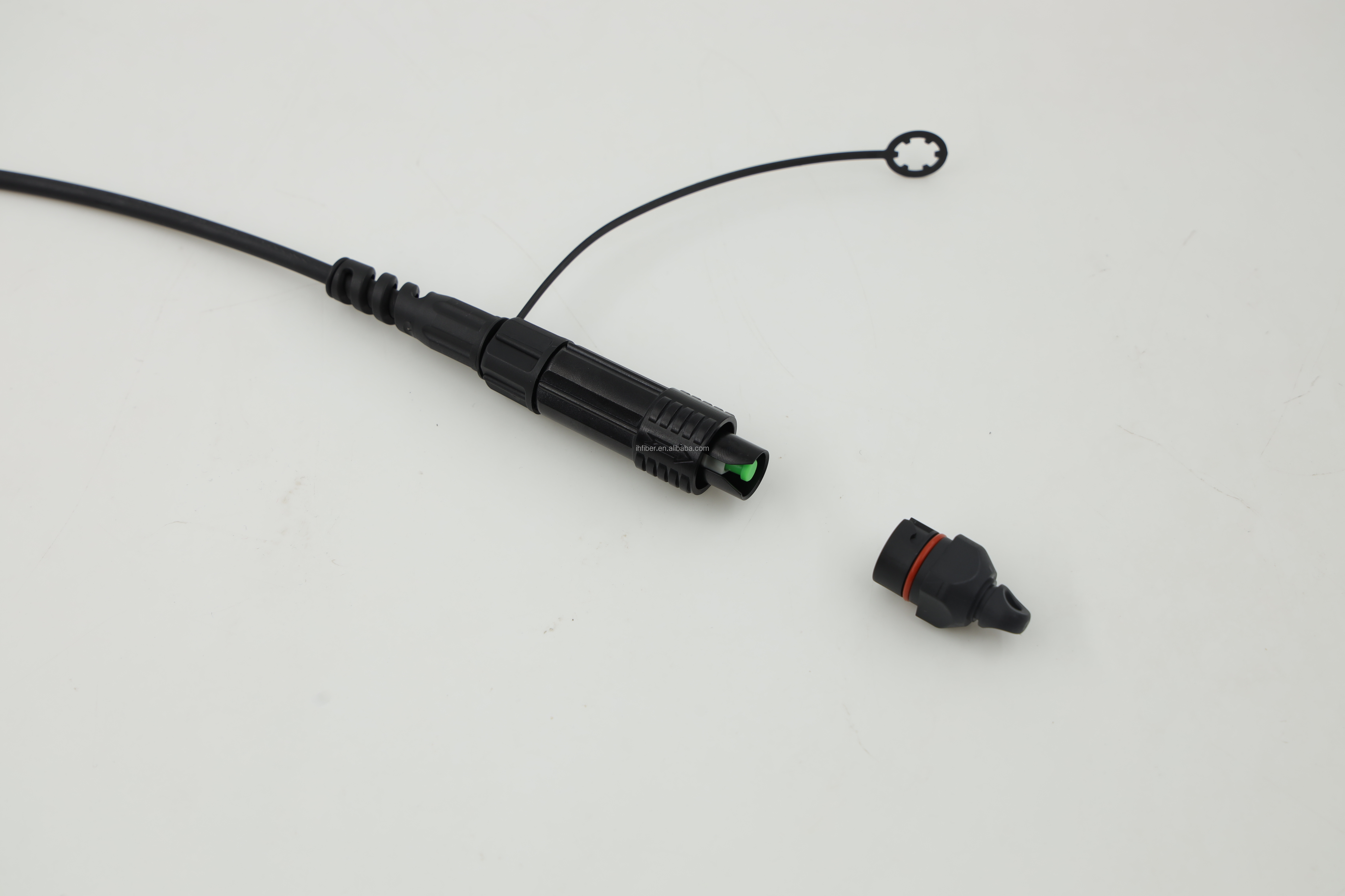 FTTH Outdoor Pre Connectorized Drop Cable Compatible Huawei Mini SC/APC Corning Optitap