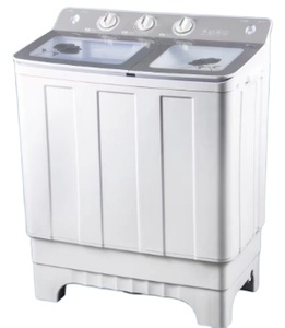 半自動洗濯機大容量家庭用ダブルシリンダーダブルバケット昔ながらのウェーブホイールスピン乾燥 - Product Image 4