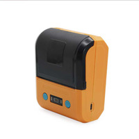 Mini Impresora Térmica Portátil de Recibos de 80 mm con Batería Recargable y Bluetooth Inalámbrico Serial de 203 dpi