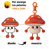 minimale de commande prix d'usine délai de livraison rapide cadeaux promotionnels porte-clés en peluche personnalisé