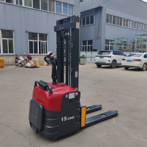 Montacargas Eléctrico JINLIN CDD2030 S de 1500 kg, Batería de Plomo-Ácido de Alto Rendimiento, Neumáticos de Poliuretano, Convertible Manual - Product Image 2