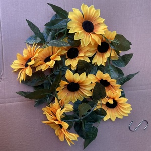 Vigne grimpante de roses et de chèvrefeuilles anglaises, fleurs violettes, sans épines, en soie argentée, pour Noël - Product Image 2