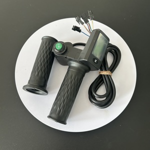 Kontrol kolu göstergesi ve gaz kelebeği LCD ekran Ebike büküm kilit anahtarı ile 36V-72V elektrikli bisiklet Cruise gaz kontrol - Product Image 3