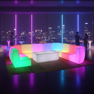 Canapé <span class=keywords><strong>Disco</strong></span> Lumineux / Mobilier Commercial Lumineux <span class=keywords><strong>Disco</strong></span> (Sf201) - Product Image 1