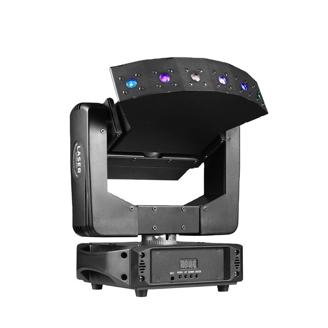 Factory Wholesale New 6-head Full-color Laser Light RGB Lightweight Stage Lighting Suitable for Club Performances and Events.