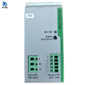 แหล่งจ่ายไฟแบบสวิตชิ่งประสิทธิภาพสูง TRIO-PS/1AC/24DC/10 TRIO-PS/1AC/24DC/5 อะแดปเตอร์ไฟฟ้าอุตสาหกรรมสำหรับระบบอัตโนมัติในอุตสาหกรรม - Product Image 1