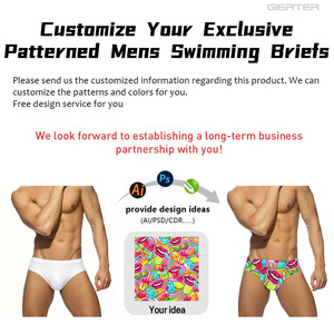 Bikini OEM en Oferta, Traje <span class=keywords><strong>de</strong></span> Baño Casual para Playa, Divertido y Sexy, <span class=keywords><strong>de</strong></span> Secado Rápido, Retro, con Estampado Personalizado, Traje <span class=keywords><strong>de</strong></span> Baño para Hombre - Product Image 2