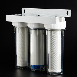 <span class=keywords><strong>Filtre</strong></span> à eau transparent pour toute la maison de 10 pouces, vente en gros d'usine, avec débit élevé et filtration en 3 étapes - Product Image 5