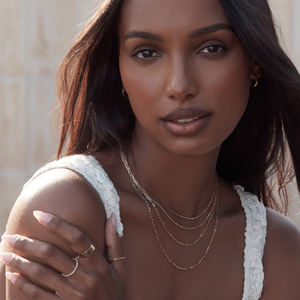 Collier de chaîne à maillons cubains en acier inoxydable classique de haute qualité plaqué or 18 carats pour unisexe - Product Image 5