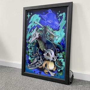 12x18in 16x24in 24x36in tùy chỉnh led Anime Poster hộp đèn hiển thị treo tường chiếu sáng LED 3D Acrylic tác phẩm nghệ thuật khung - Product Image 3