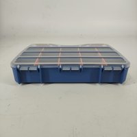 Boîte à outils en plastique D320 DARER résistante à l'eau IP65/IP68 avec fermeture à boucle pour rangement d'hameçons