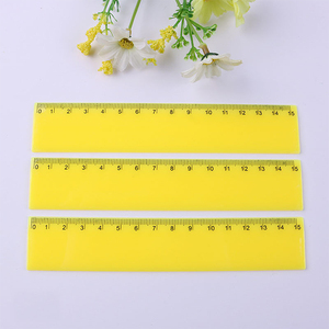 Règles de mesure en plastique droites de 15 cm pour enfants avec impression de logo personnalisé Variété de couleurs - Product Image 6