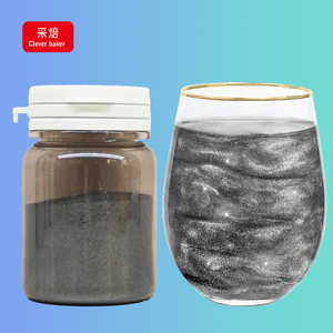 Poudre de paillettes comestible Halal noire 15g/bouteille <span class=keywords><strong>pour</strong></span> cocktails, champagne, boissons, vin - <span class=keywords><strong>Pour</strong></span> usage <span class=keywords><strong>alimentaire</strong></span> - Product Image 2