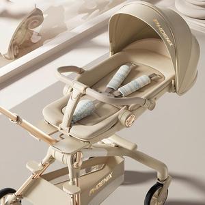 Passeggino di Alta Qualità per Neonati, Lussuoso Sistema di Viaggio 4-in-1, Carrozzina Pieghevole Multifunzione per Bambini - Product Image 6